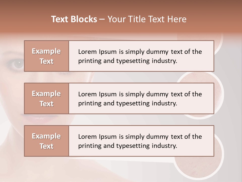 Elderly White Aging PowerPoint Template