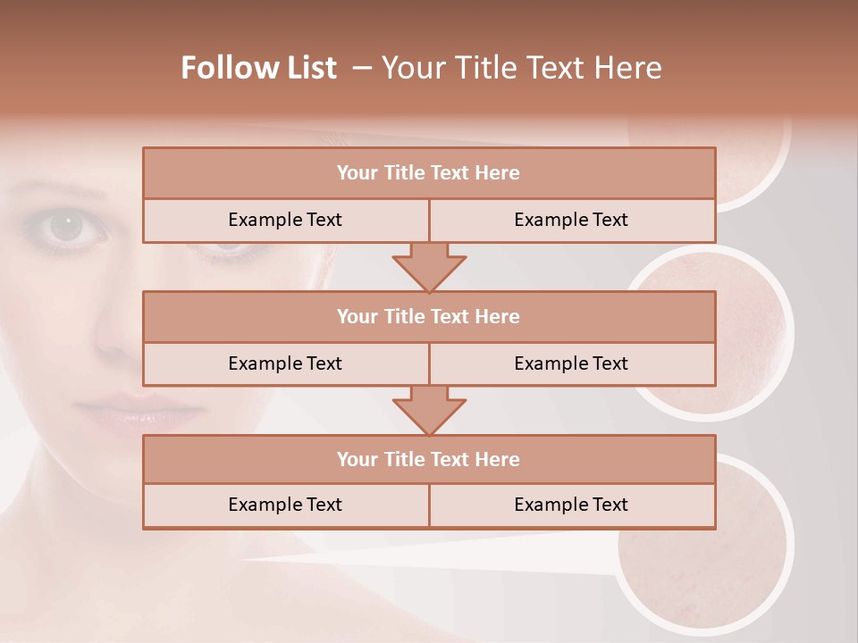 Elderly White Aging PowerPoint Template