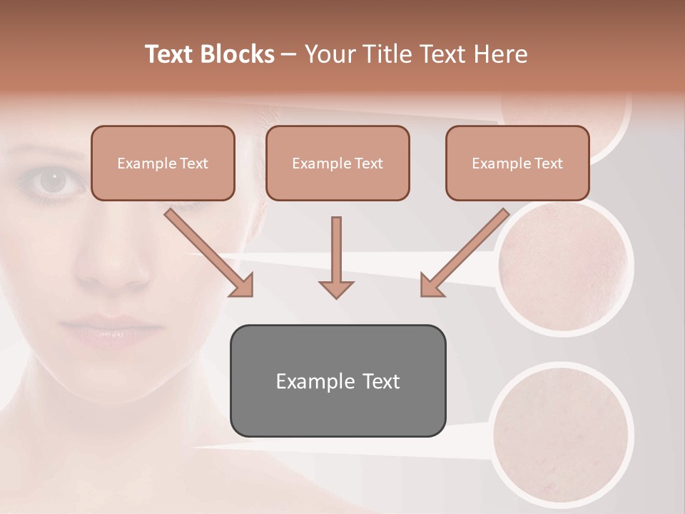 Elderly White Aging PowerPoint Template