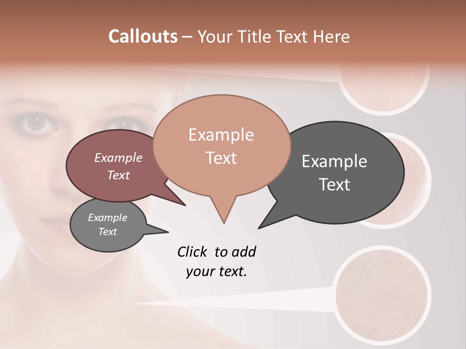 Elderly White Aging PowerPoint Template
