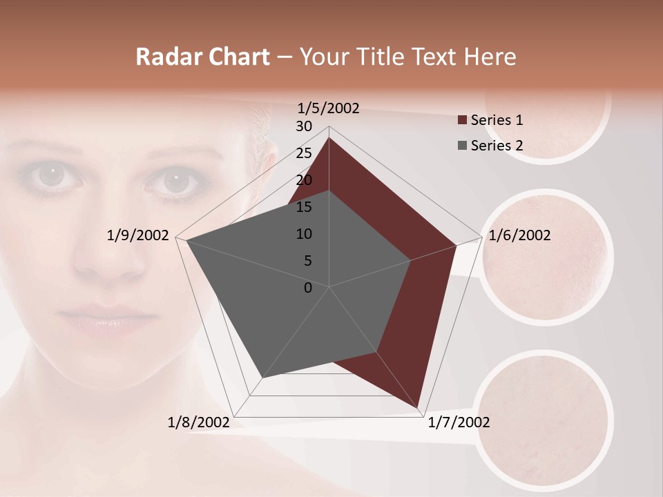 Elderly White Aging PowerPoint Template