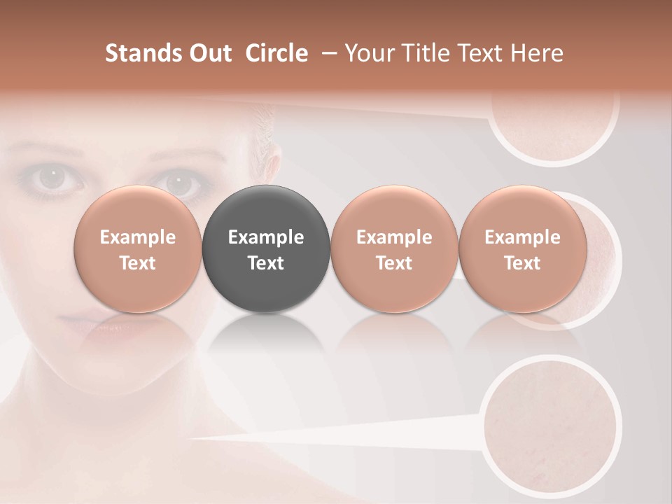 Elderly White Aging PowerPoint Template