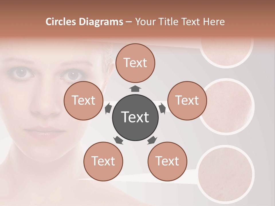 Elderly White Aging PowerPoint Template