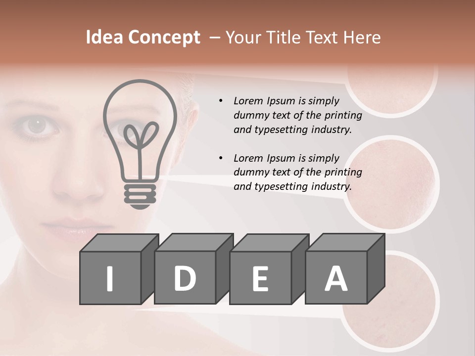 Elderly White Aging PowerPoint Template