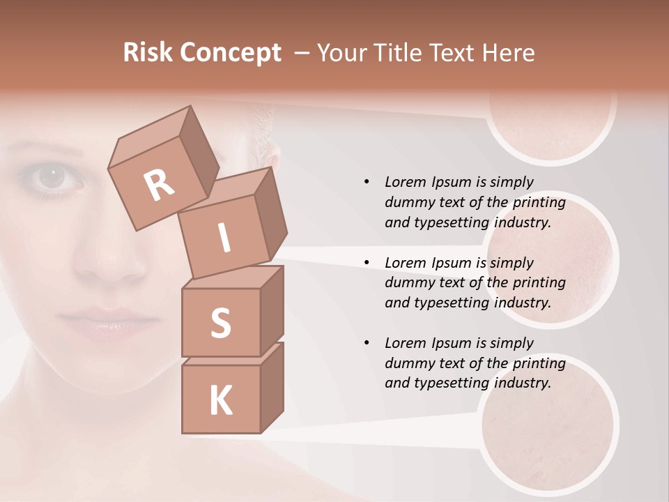 Elderly White Aging PowerPoint Template