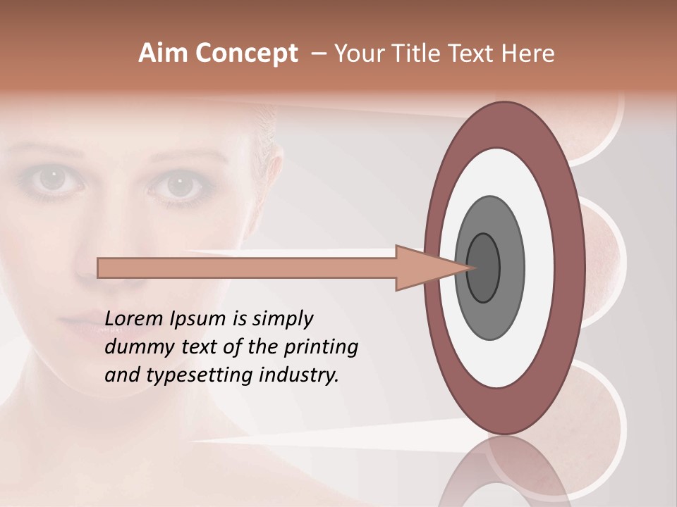 Elderly White Aging PowerPoint Template