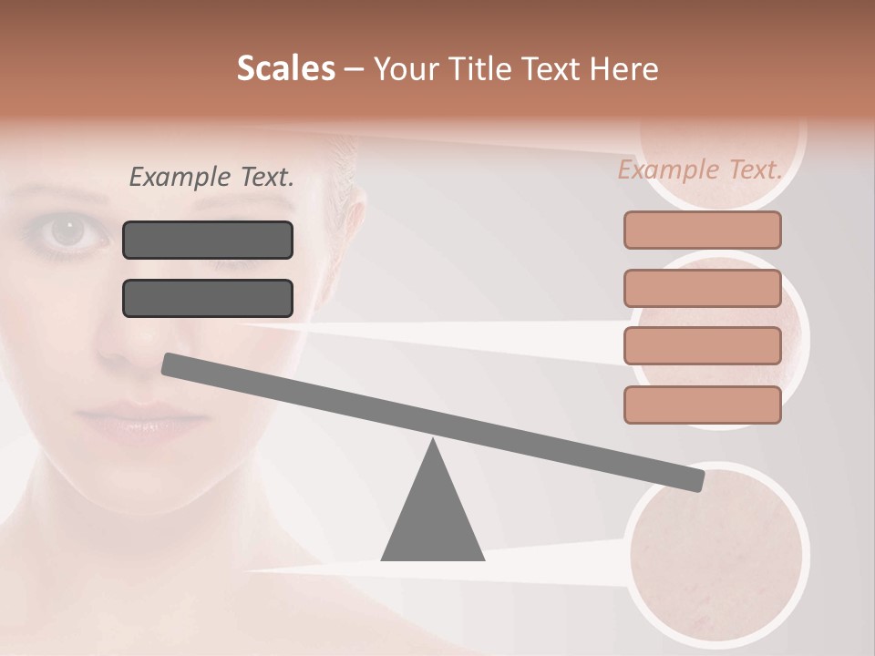 Elderly White Aging PowerPoint Template