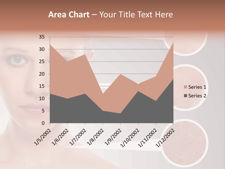 Elderly White Aging PowerPoint Template