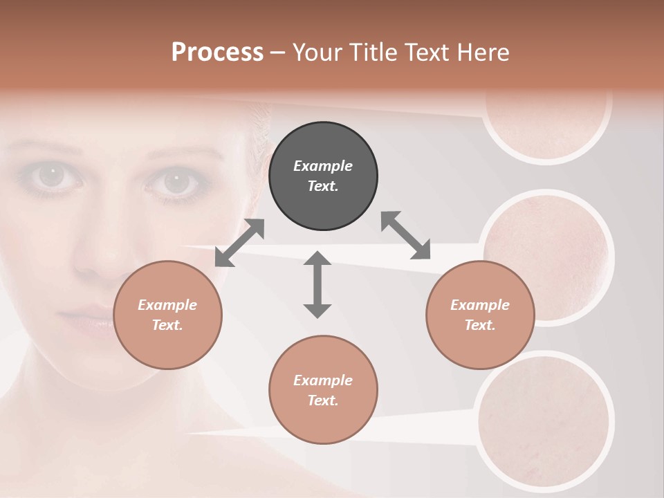 Elderly White Aging PowerPoint Template