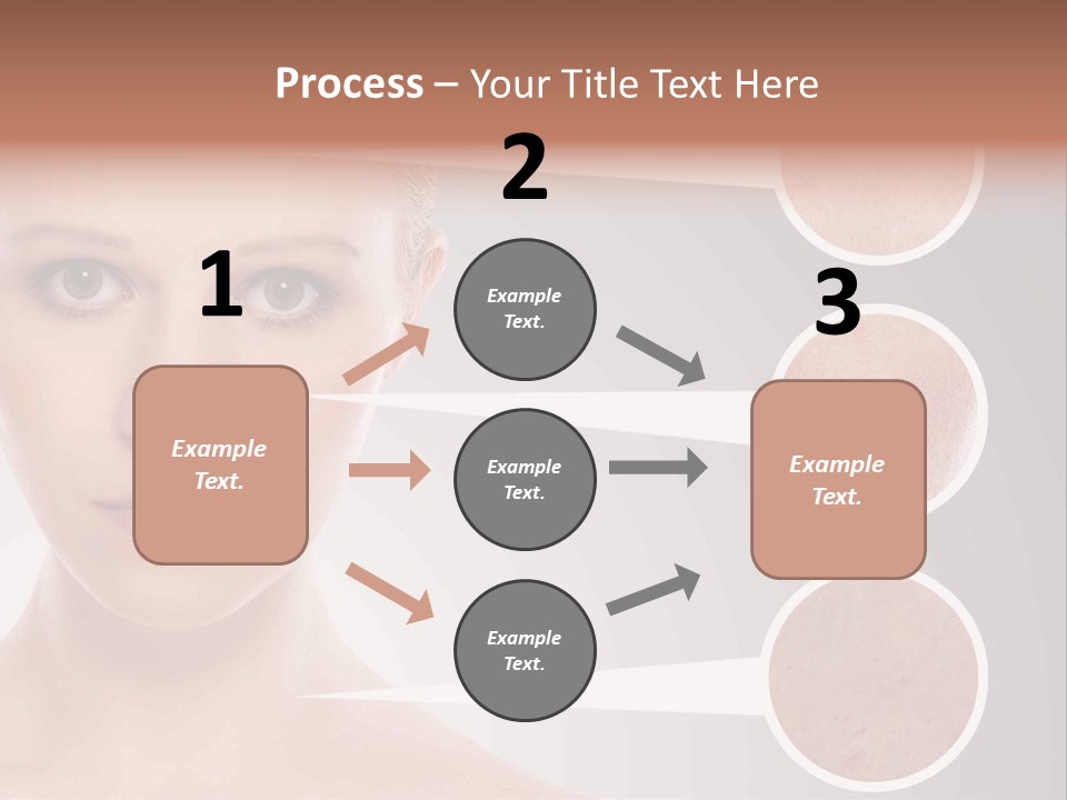 Elderly White Aging PowerPoint Template