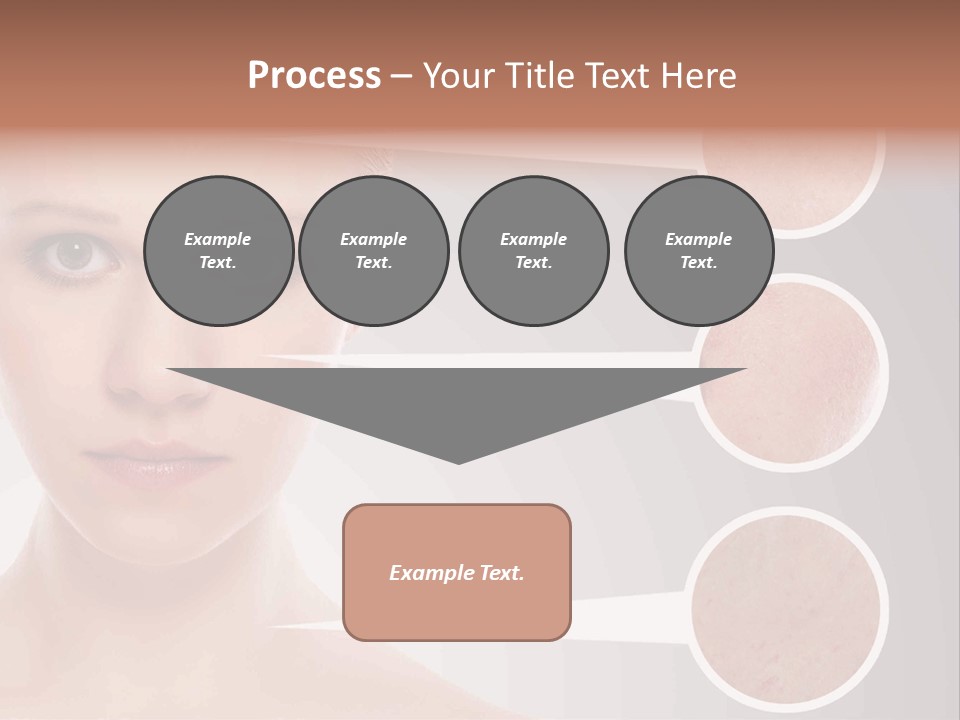 Elderly White Aging PowerPoint Template