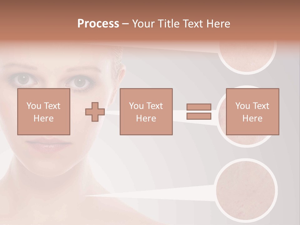 Elderly White Aging PowerPoint Template
