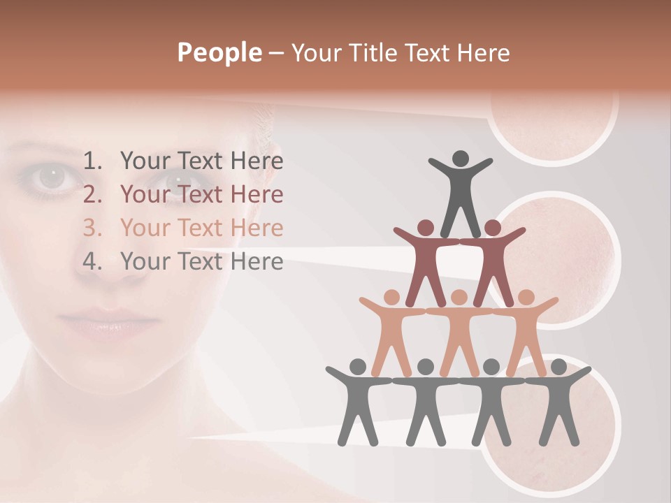 Elderly White Aging PowerPoint Template