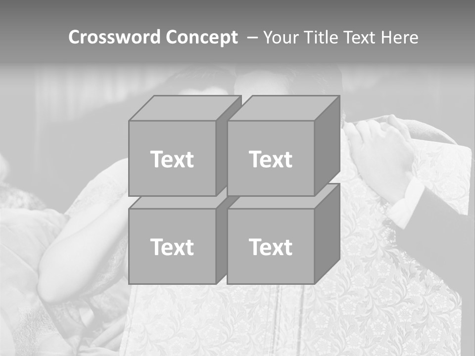 Helping Hand Care Finger PowerPoint Template