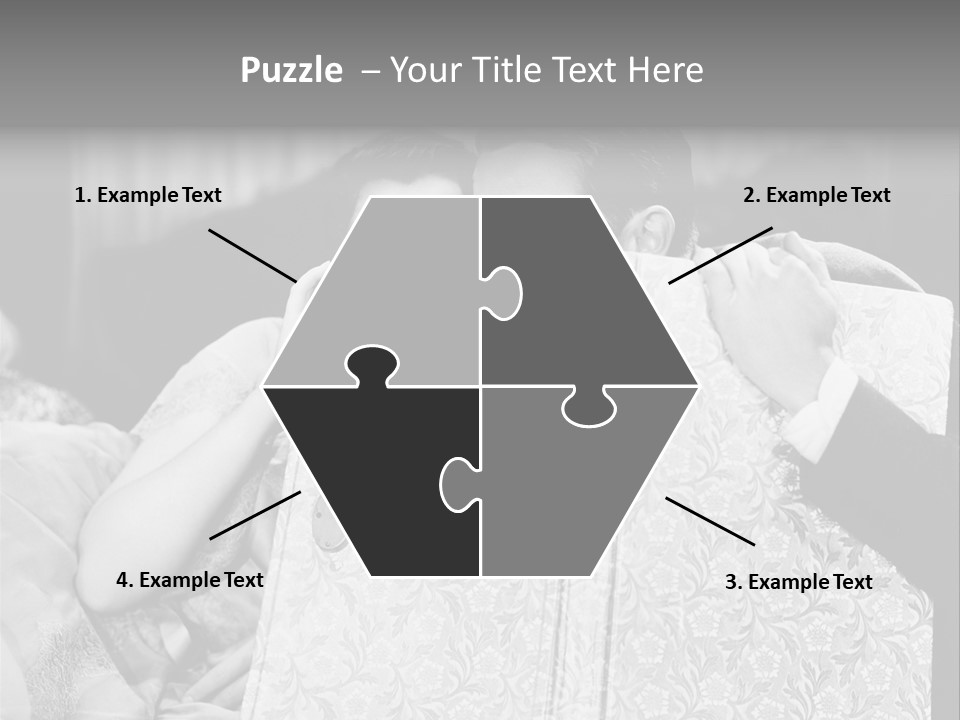 Helping Hand Care Finger PowerPoint Template