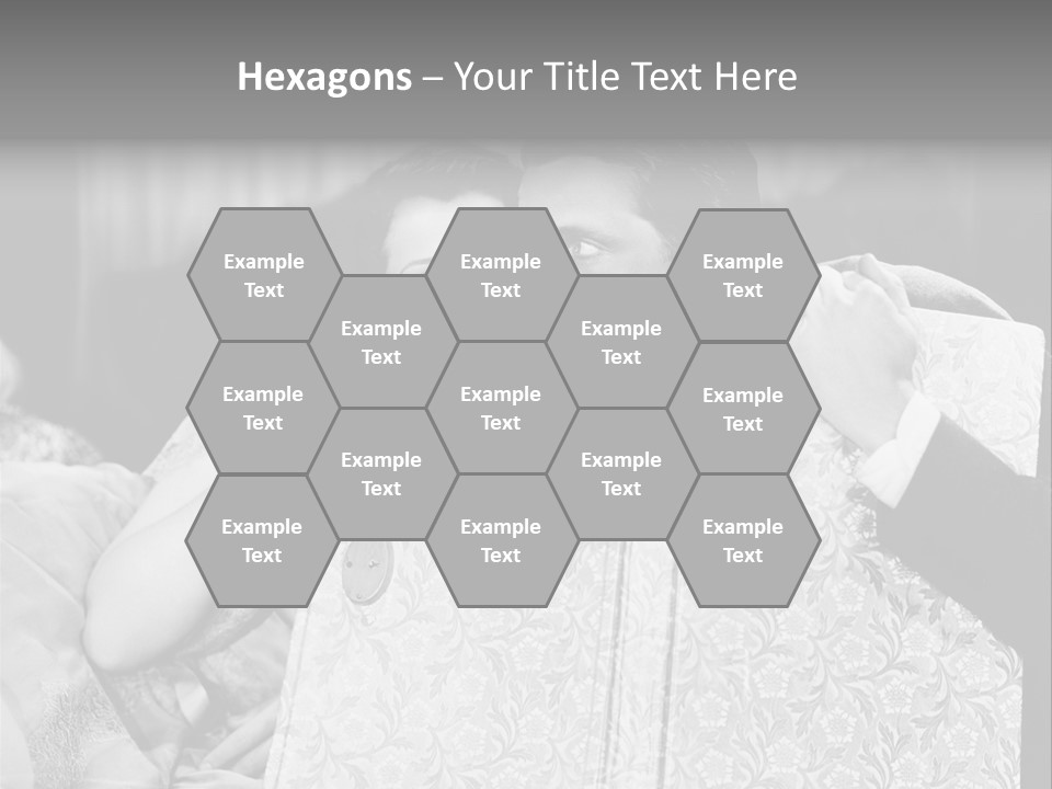 Helping Hand Care Finger PowerPoint Template