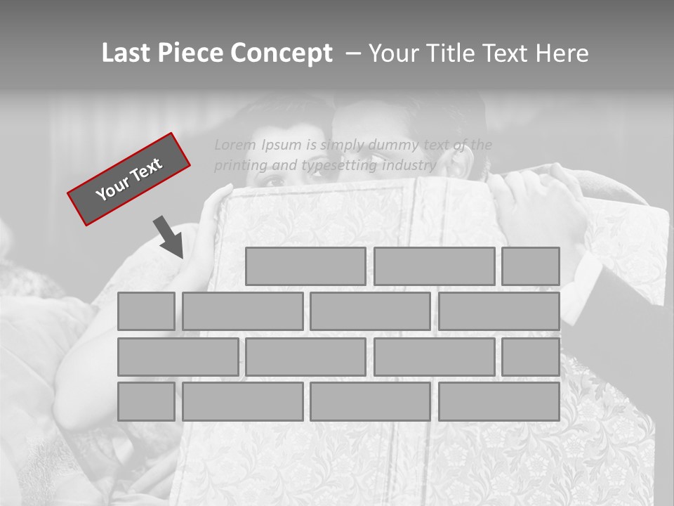 Helping Hand Care Finger PowerPoint Template