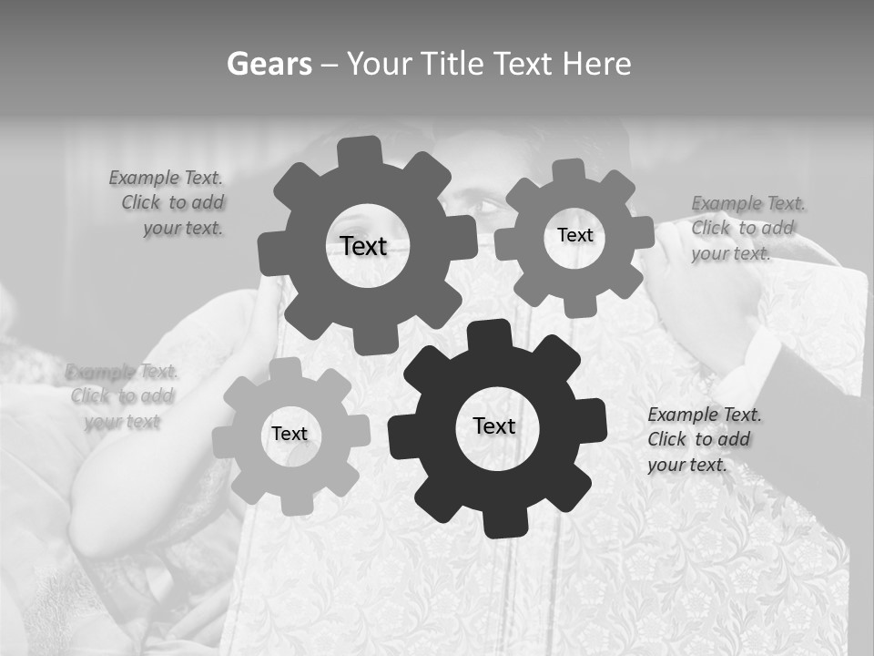 Helping Hand Care Finger PowerPoint Template