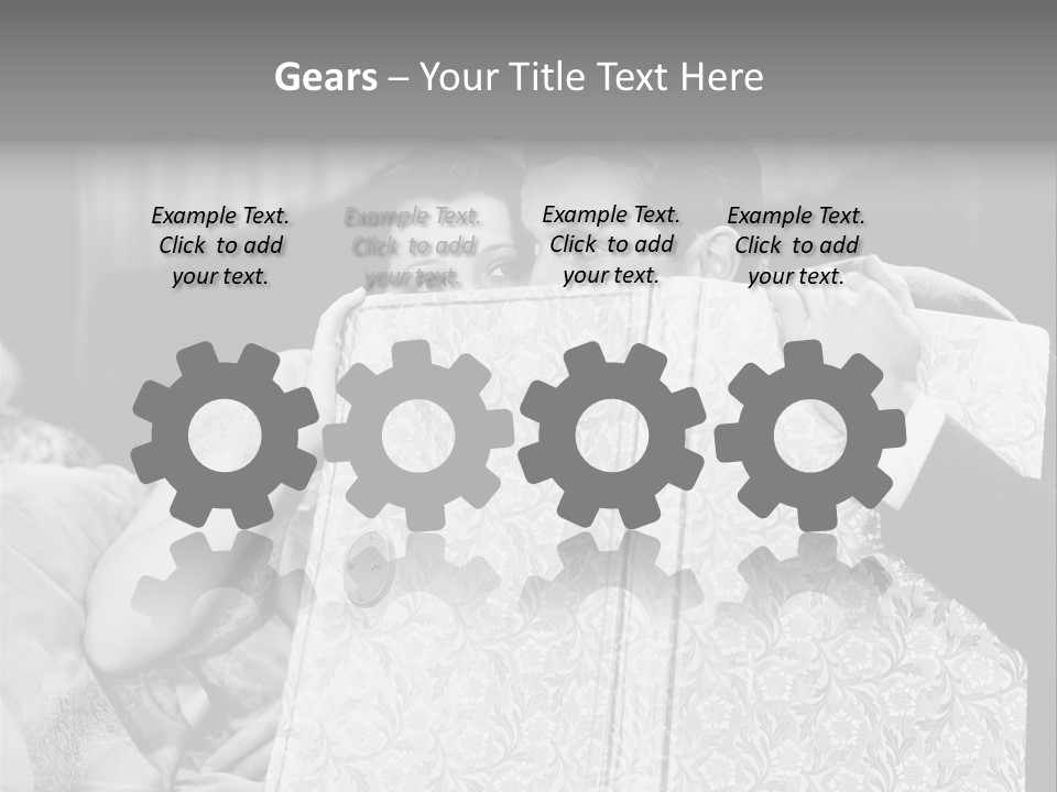 Helping Hand Care Finger PowerPoint Template