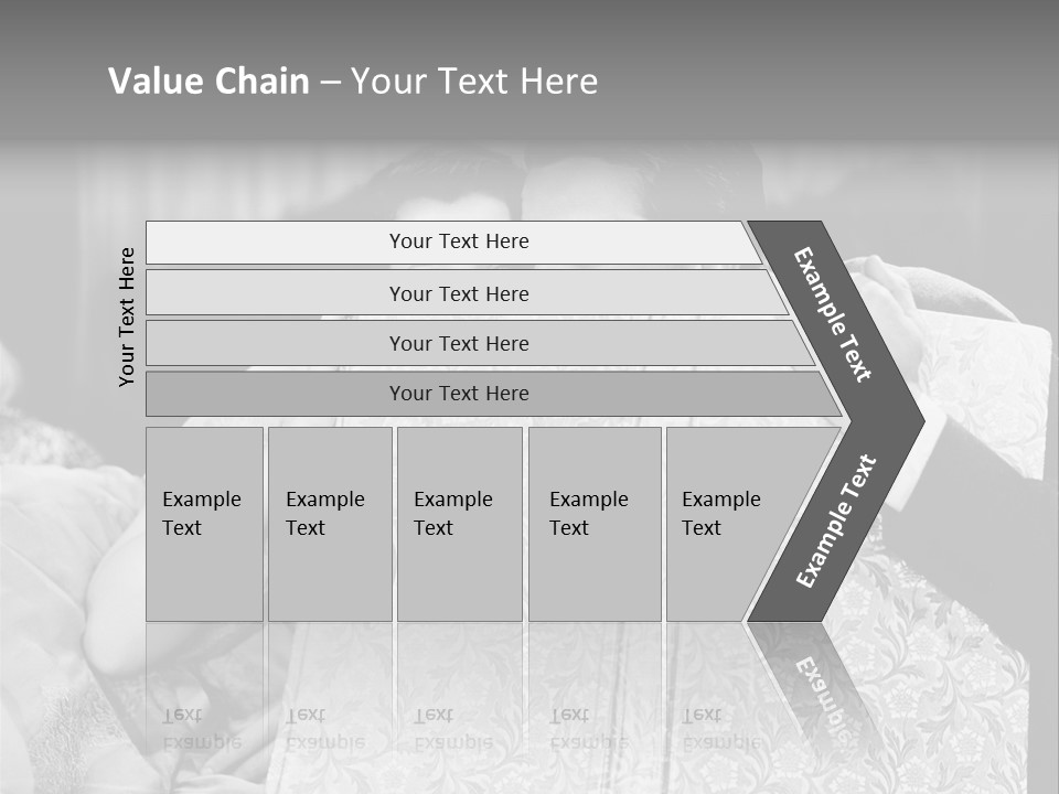 Helping Hand Care Finger PowerPoint Template
