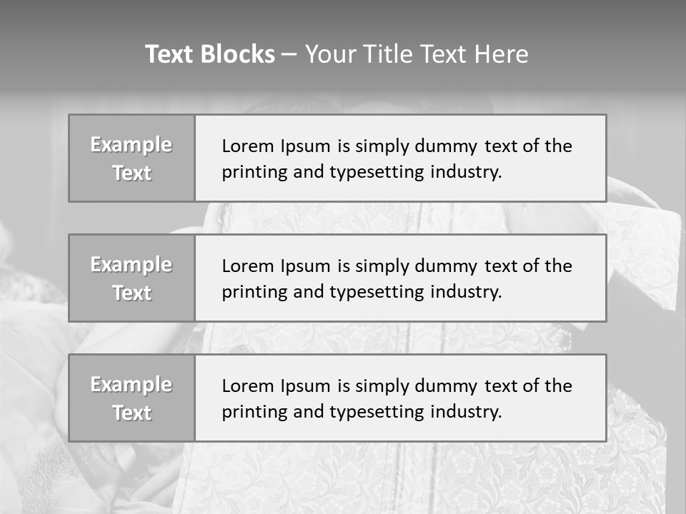 Helping Hand Care Finger PowerPoint Template