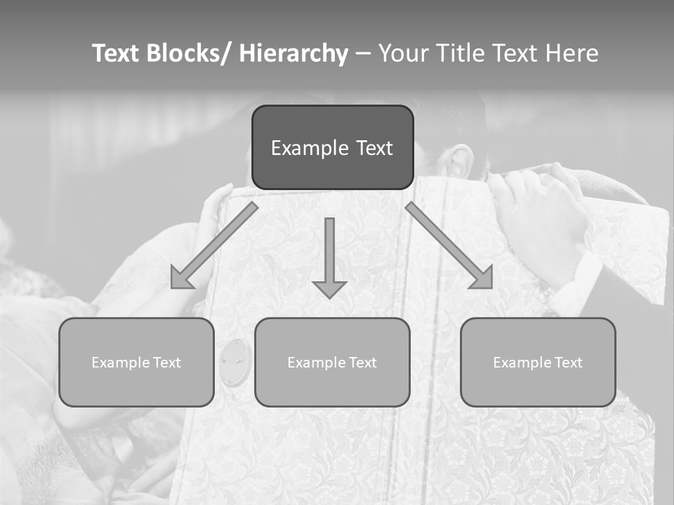 Helping Hand Care Finger PowerPoint Template