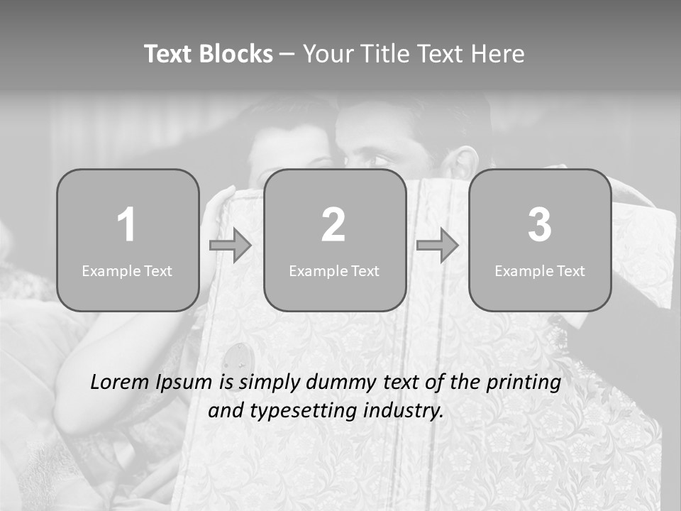 Helping Hand Care Finger PowerPoint Template