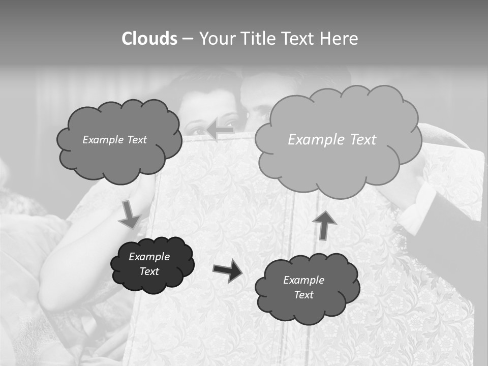 Helping Hand Care Finger PowerPoint Template