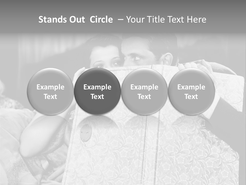 Helping Hand Care Finger PowerPoint Template