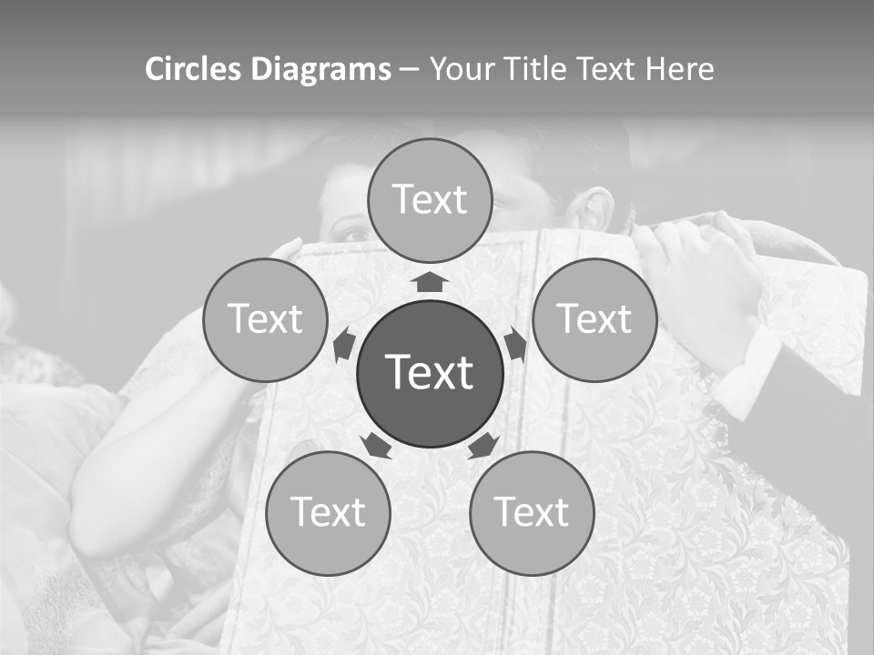 Helping Hand Care Finger PowerPoint Template