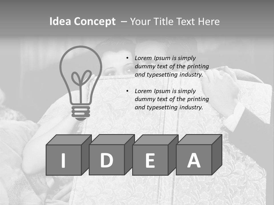 Helping Hand Care Finger PowerPoint Template