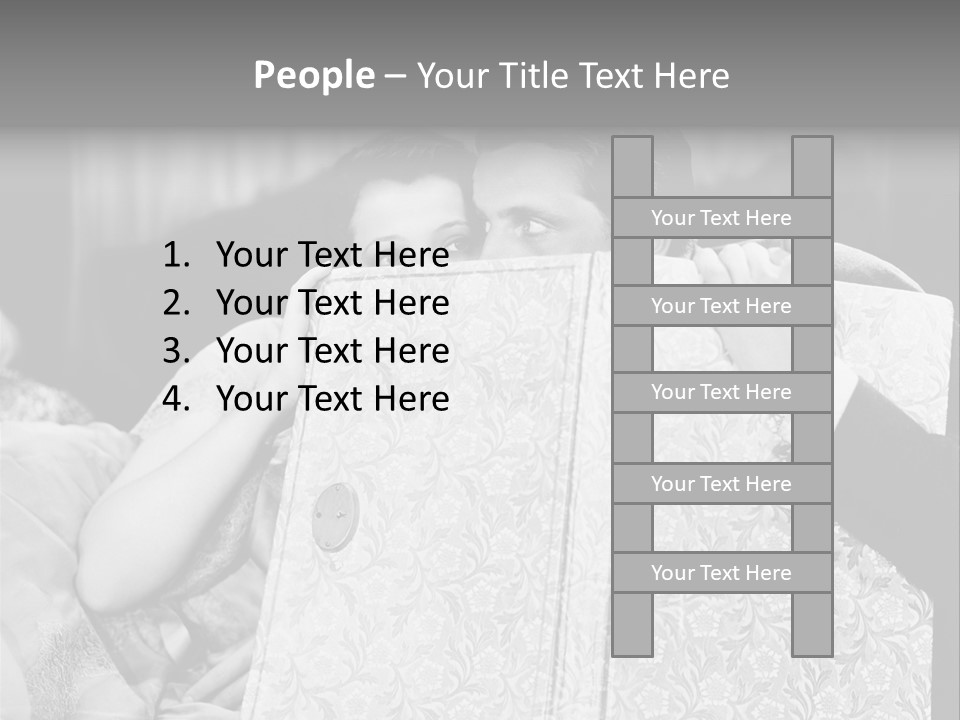 Helping Hand Care Finger PowerPoint Template