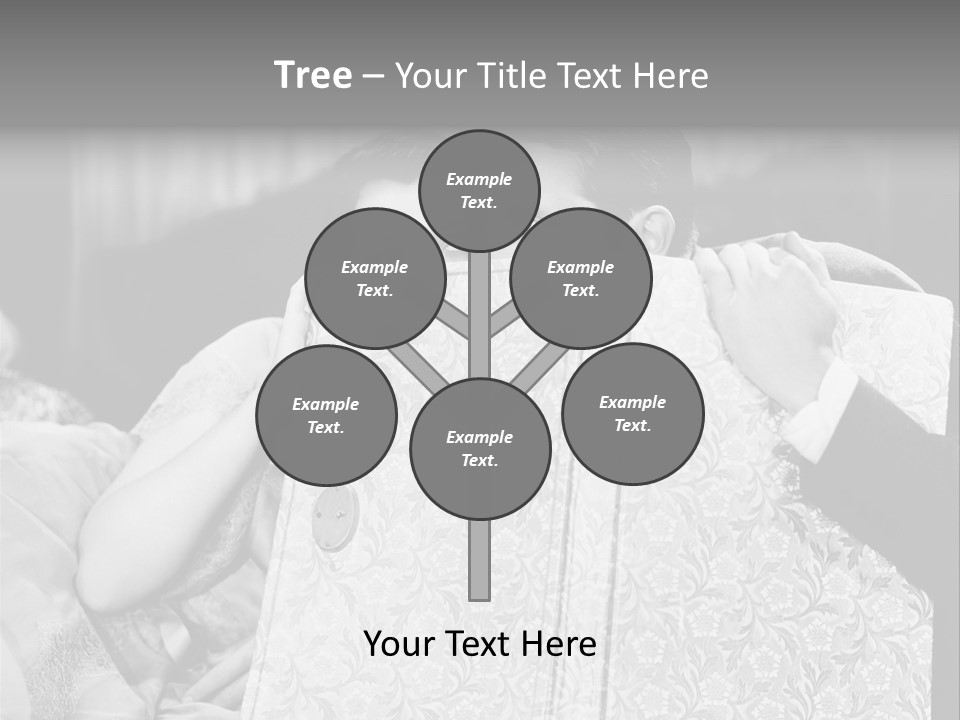 Helping Hand Care Finger PowerPoint Template