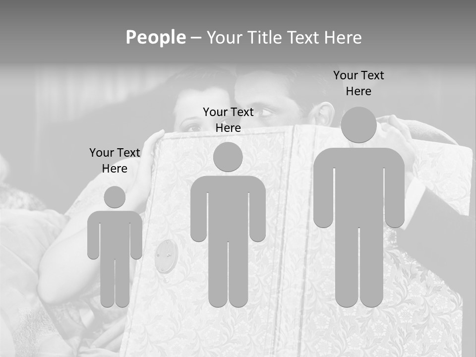 Helping Hand Care Finger PowerPoint Template