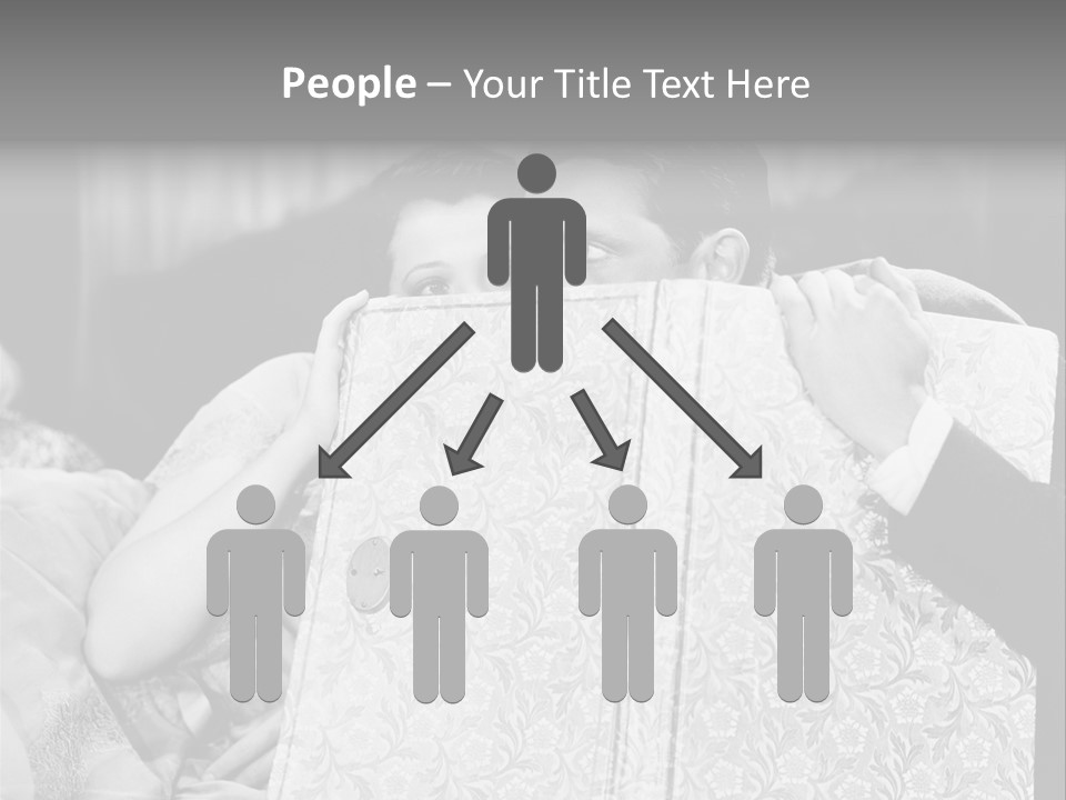 Helping Hand Care Finger PowerPoint Template