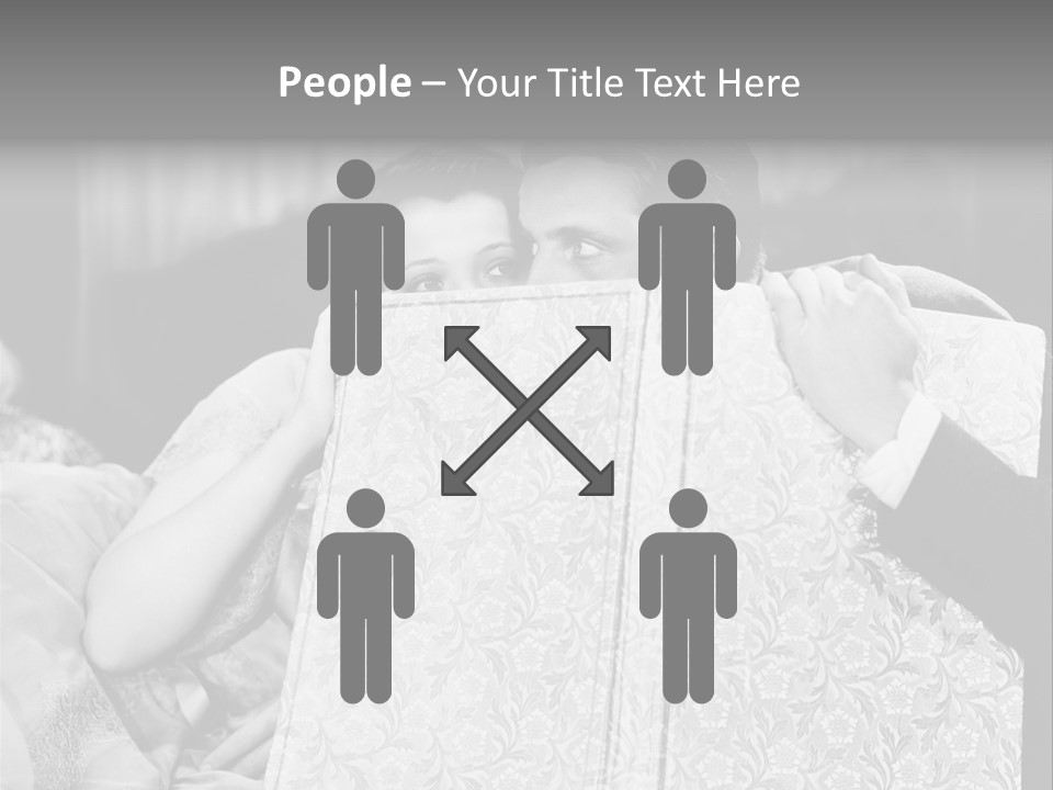 Helping Hand Care Finger PowerPoint Template