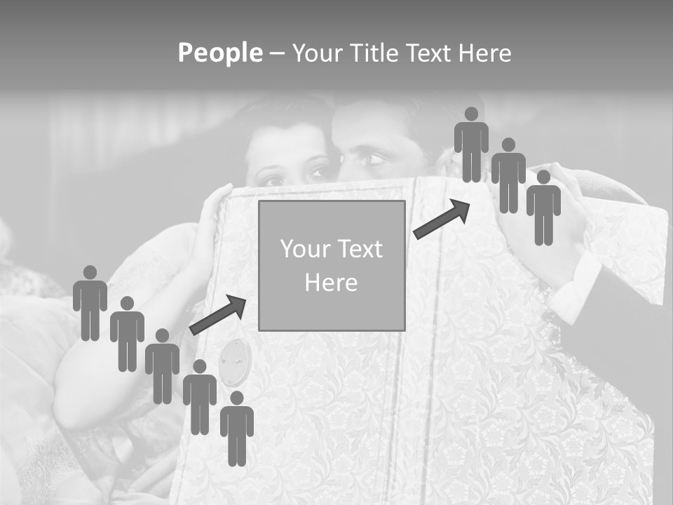 Helping Hand Care Finger PowerPoint Template