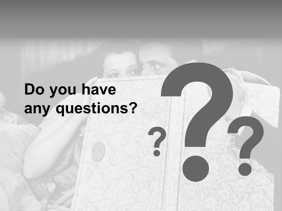 Helping Hand Care Finger PowerPoint Template