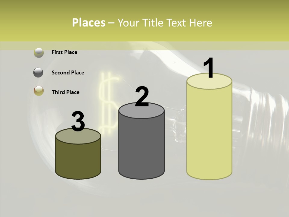 White Background Sharing Senior PowerPoint Template