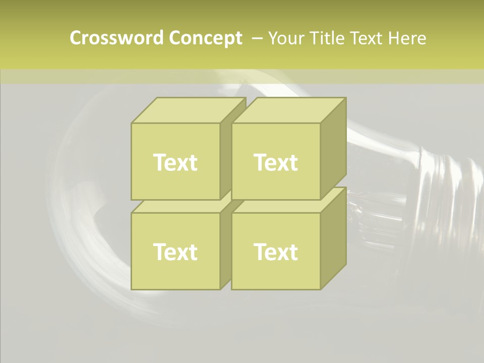 White Background Sharing Senior PowerPoint Template