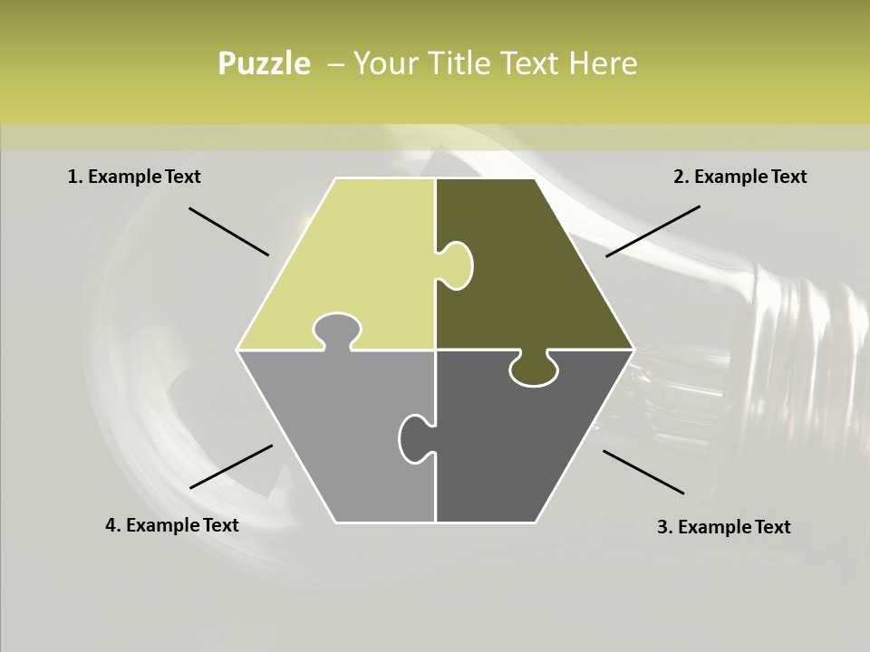 White Background Sharing Senior PowerPoint Template