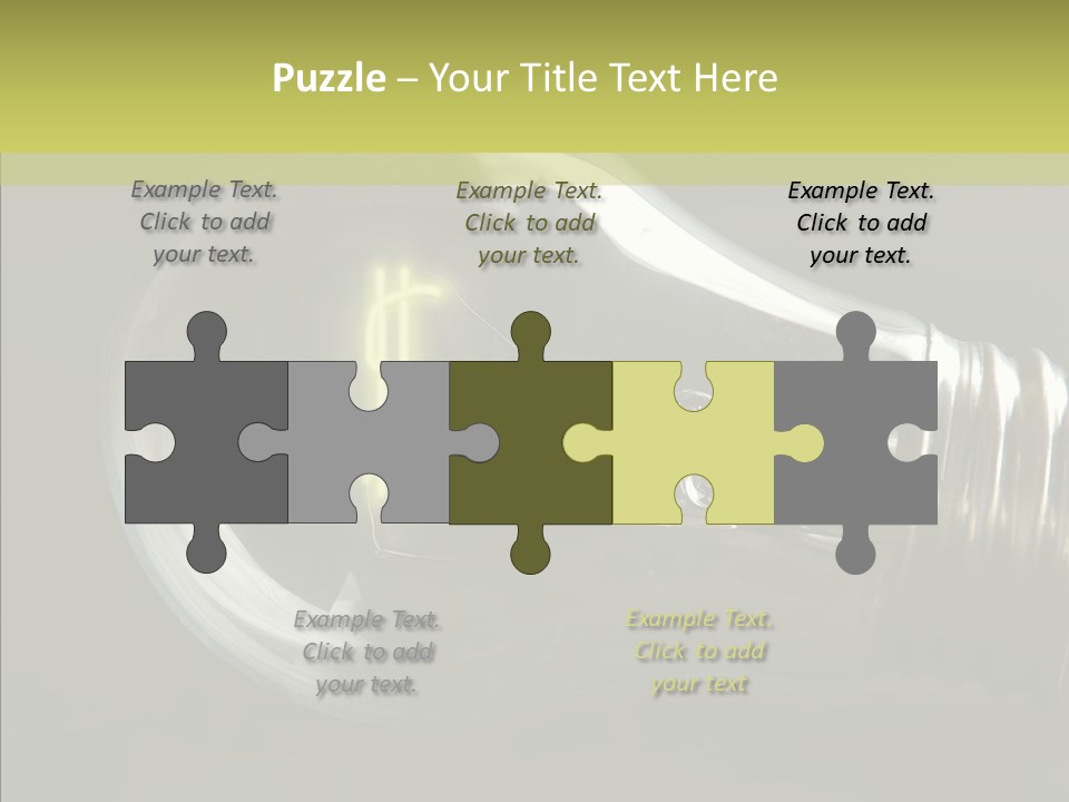 White Background Sharing Senior PowerPoint Template