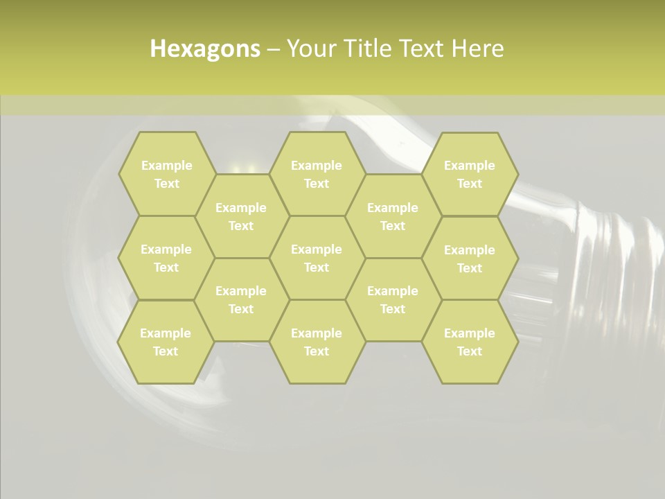 White Background Sharing Senior PowerPoint Template