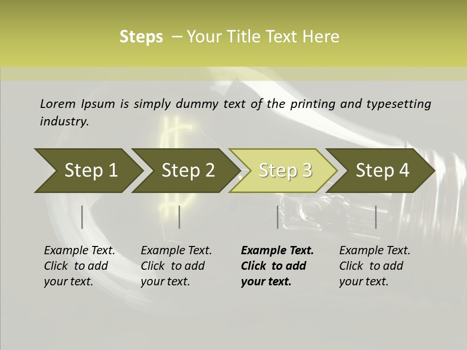 White Background Sharing Senior PowerPoint Template