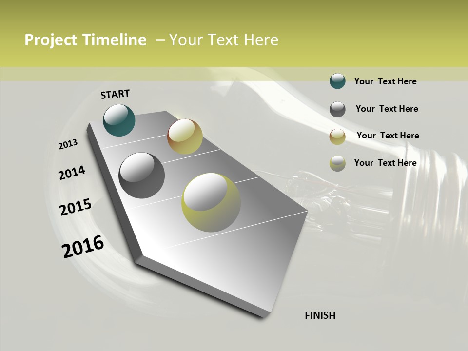 White Background Sharing Senior PowerPoint Template