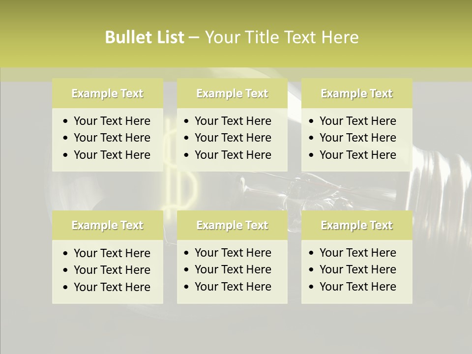 White Background Sharing Senior PowerPoint Template