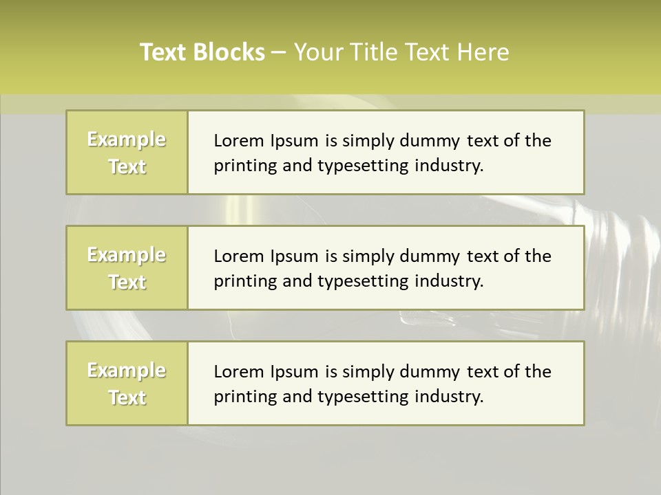 White Background Sharing Senior PowerPoint Template