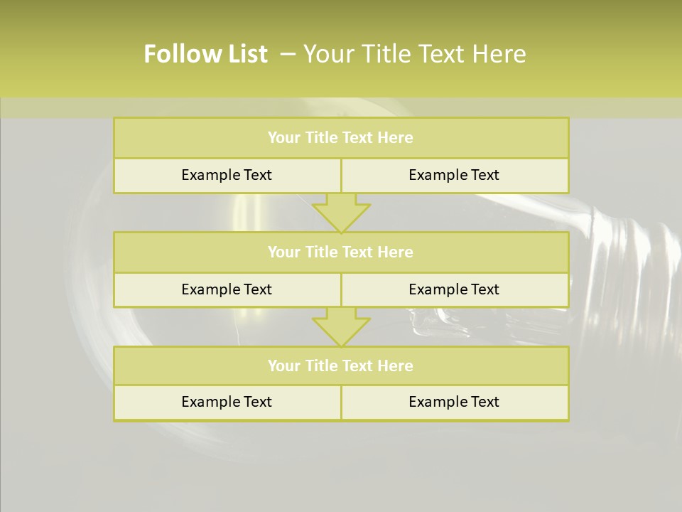 White Background Sharing Senior PowerPoint Template