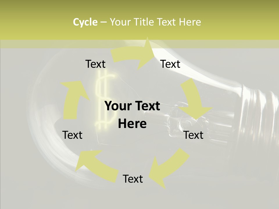 White Background Sharing Senior PowerPoint Template