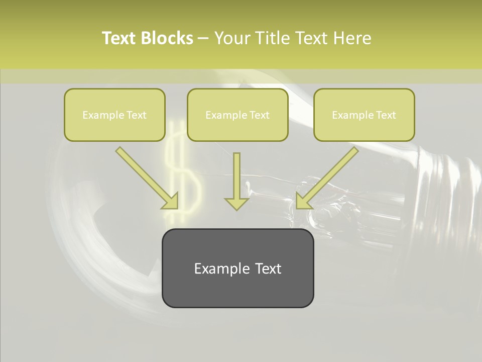 White Background Sharing Senior PowerPoint Template